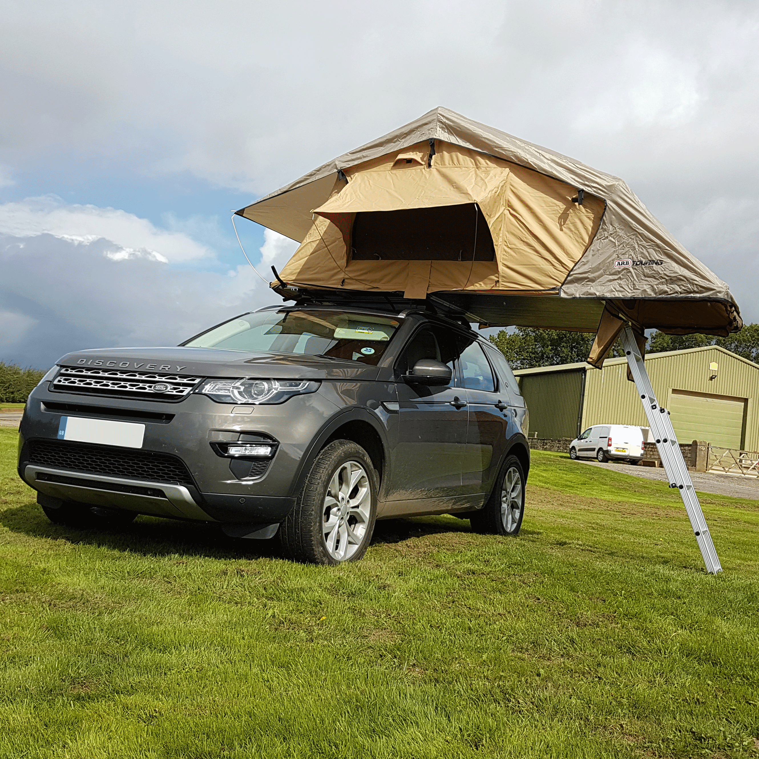 Land Rover Discovery Sport ARB Simpson 3 Roof Tent Fitting Trek Overland Ltd
