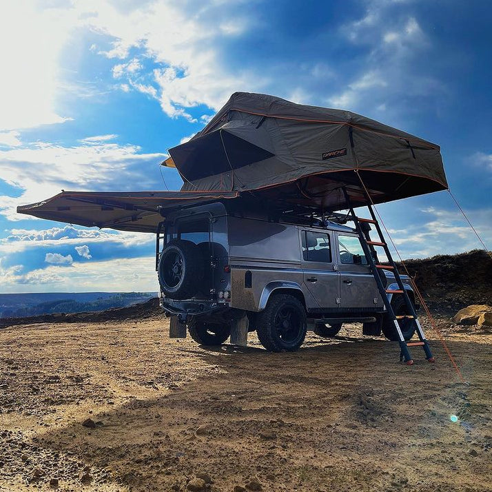 Land rover defender roof tent outlet