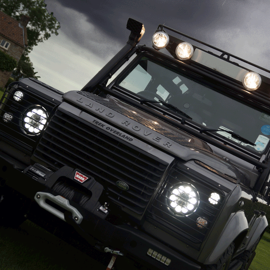 Land Rover Defender 110 Full External Roll Cage & Roof Rack