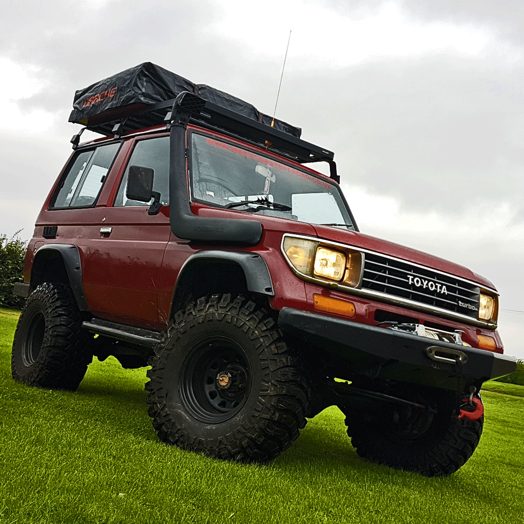 Darche Hi View 1400 Roof Tent on a Toyota Land Cruiser Trek Overland Ltd