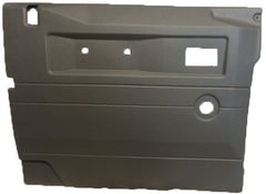L/H FRONT DOOR CASE LIGHT GREY (LOY) FOR LATE LAND ROVER DEFENDERS WITH PUSH BUTTON HANDLE MANUAL >2007 - DDS Metals - TR237A