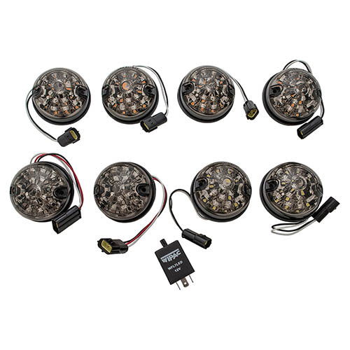 Land Rover Defender Smoked LED Light Upgrade Kit - Wipac - DA1190