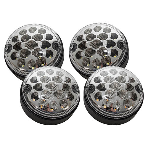 Land Rover Defender NAS Front Clear LED Light Upgrade Kit - Wipac - DA1274CL