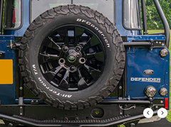 SPARE WHEEL CARRIER DEF HALF DOOR - BRITPART - DA2274