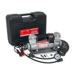 Heavy Duty 12V Double Pump Portable Air Compressor - Britpart XS - DA2392XS