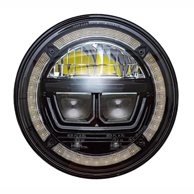 Land Rover Defender Lynx Halo 7 Inch LED Headlamp Upgrade (Single) - Britpart - DA3462K