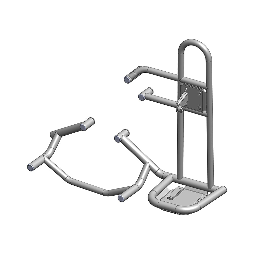 Land Rover Defender 2020> Spare Wheel Cradle & Jack Mount - Safety Devices - DA3570