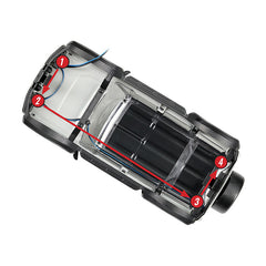 TRX-4M 1:18 Land Rover Defender Pro Scale Light Set - Traxxas - DA3644