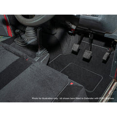 Land Rover Defender RHD Front Carpet Set LT77 - Britpart - DA4910