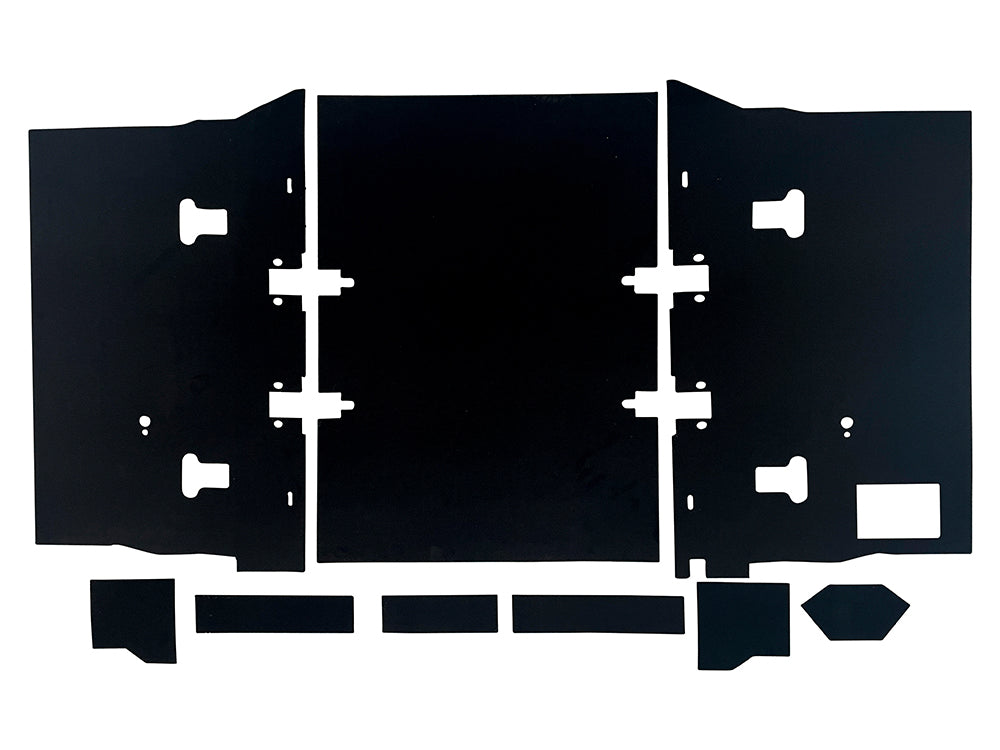 Land Rover Defender 90 Load Area Carpet Set (Stepped Arches & Forward Rear Seats) - Britpart - DA4915