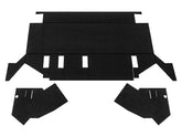 Land Rover Defender 110/130 2nd Row Carpet Set Commercial with Door Retainers - Britpart - DA4916