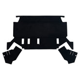 Land Rover Defender 110/130 2nd Row Carpet Set Commercial without Door Retainers - Britpart - DA4920