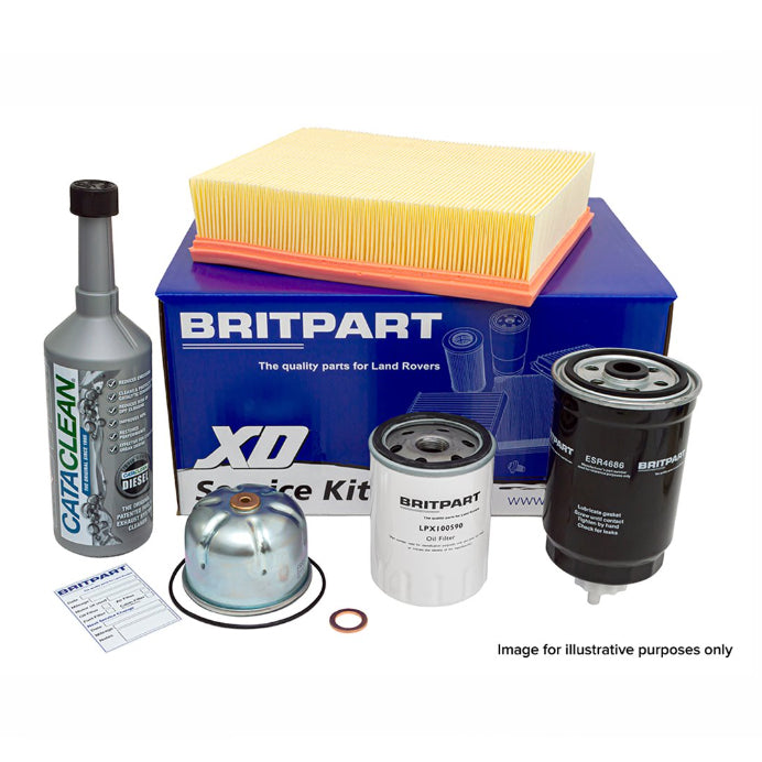 Land Rover Discovery 3 / 4 2.7 Diesel Filter Service Kit with Cataclean - Britpart - DA6041CAT