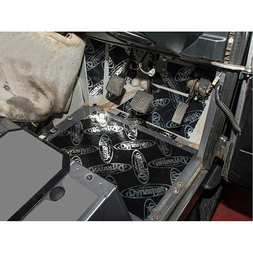 Land Rover Defender TDCI Puma Footwell Sound Deadening - Dynamat - DA8083