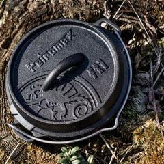 Cast Iron 0.93L Dutch Oven with Legs - Petromax - ft1