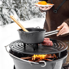 Cast Iron 0.93L Dutch Oven with Legs - Petromax - ft1