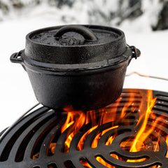 Cast Iron 0.93L Dutch Oven with Legs - Petromax - ft1