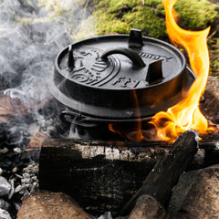 Cast Iron 1.6L Dutch Oven with Feet - Petromax - ft3