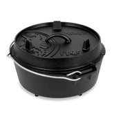 Cast Iron 3.5L Dutch Oven with Feet - Petromax - ft4.5