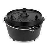 Cast Iron 7.5L Dutch Oven with Feet - Petromax - ft9