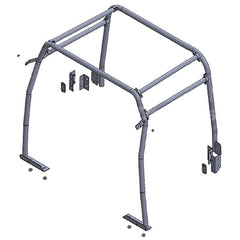 Land Rover Defender 110 Rear Roll Cage - Safety Devices - RBL0117SSS