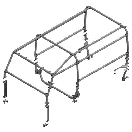 Land Rover Defender 110 Full External Roll Cage - Safety Devices - RBL1907SSS