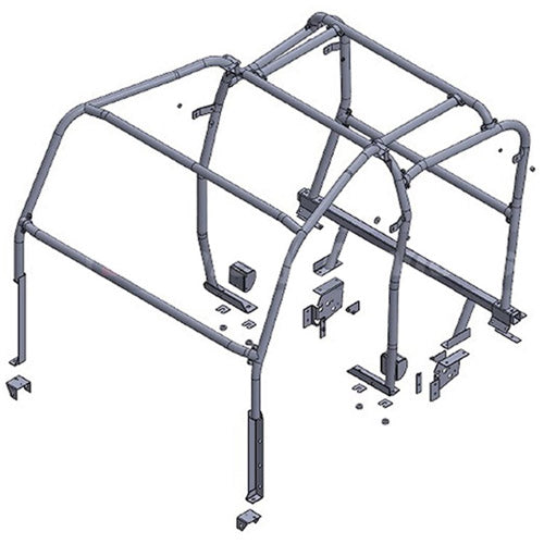 Land Rover Defender 110 Double Cab Roll Cage - Safety Devices - RBL2057SSS