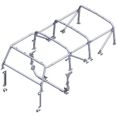 Land Rover Defender 110 Soft Top External/Internal Roll Cage - Safety Devices - RBL3167SSS