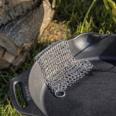 Chain Mail Cleaner for Cast and Wrought Iron - Petromax - scrub