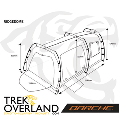 RidgeDome - MAX-TREME® Swag Tent - Darche - 050801213