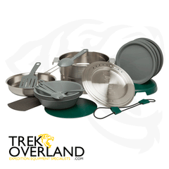 Adventure Full Kitchen Base Camp Stainless Steel Cook Set - Stanley - 10-02479-025
