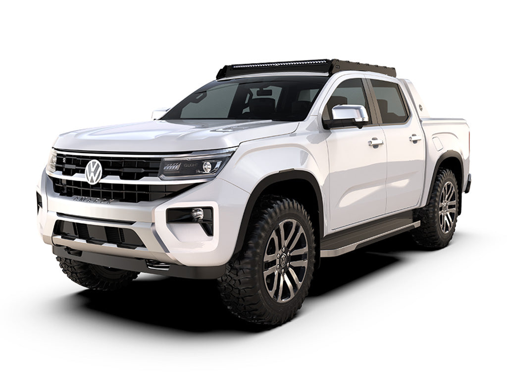 Volkswagen Amarok (2023-Current) Slimsport Roof Rack Kit/Lightbar Ready - Front Runner - KSVA002T