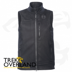 Deubelskerl Loden Wool Vest for Men in Black - Petromax - 201-dk-100