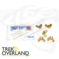 1/4 UNF STANDARD STEEL WING NUT - OEM - 252180