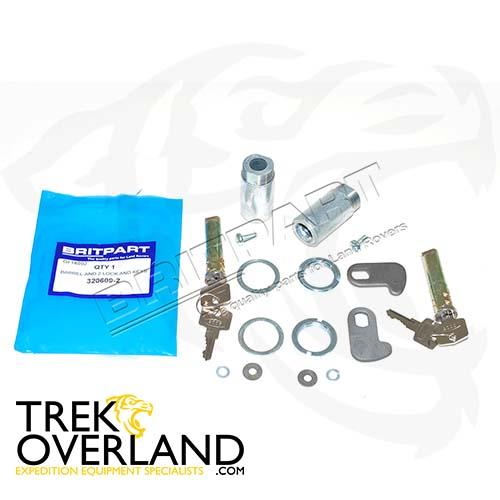 BARREL AND 2 LOCK AND KEYS - BRITPART - 320609-2