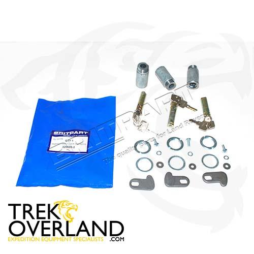 BARREL AND 3 LOCK AND KEYS - BRITPART - 320609-3