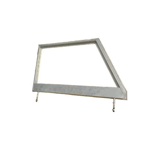 Galvanised Unglazed For Land Rover Series 2 Left Hand Front Door Top (S) - DDS Metals - 320854-GALV