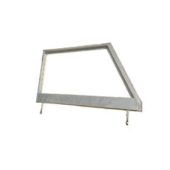Galvanised Unglazed For Land Rover Series 2 Left Hand Front Door Top (S) - DDS Metals - 320854-GALV