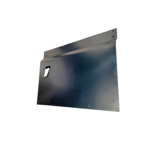 Land Rover Series 2 Anti Burst Front Door Bottom Rh (Powder-Coated) With Lock Hole (S) - DDS Metals - 337791BA / 337791