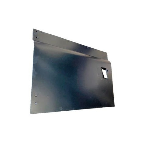 Land Rover Series 2 Anti Burst Front Door Bottom Lh (Powder-Coated) With Lock Hole (S) - DDS Metals - 337792BA / 337792