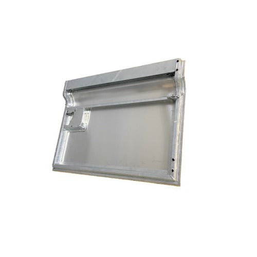 Land Rover Series 2 Front Door Bottom Lh (Galvanised Frame) No Lock Hole (S) - DDS Metals - 337792GALV / 337792