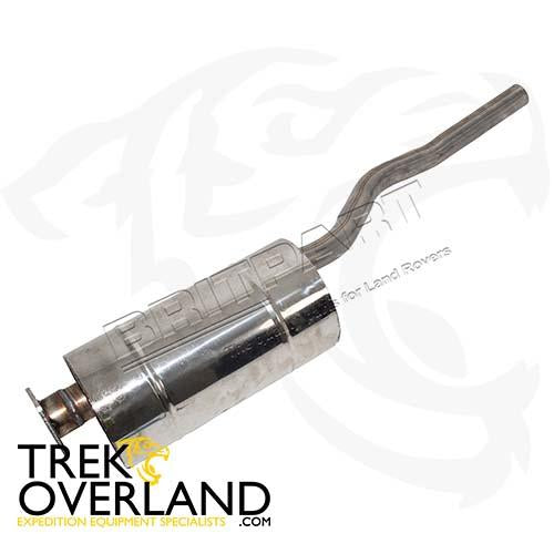 REAR SILENCER SS - DOUBLE SS - 562731SS