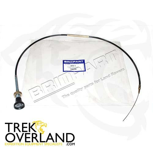 CHOKE CABLE L/H/D/ - BRITPART - 599338