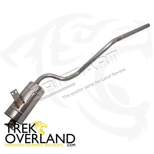 SILENCER & TAILPIPE SS - DOUBLE SS - 599378SS