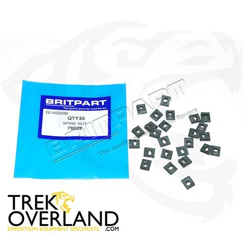 SPIRE NUT - BRITPART - 79039