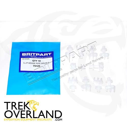 CLIP BRAKE PIPE DOUBLE - OEM - 79125