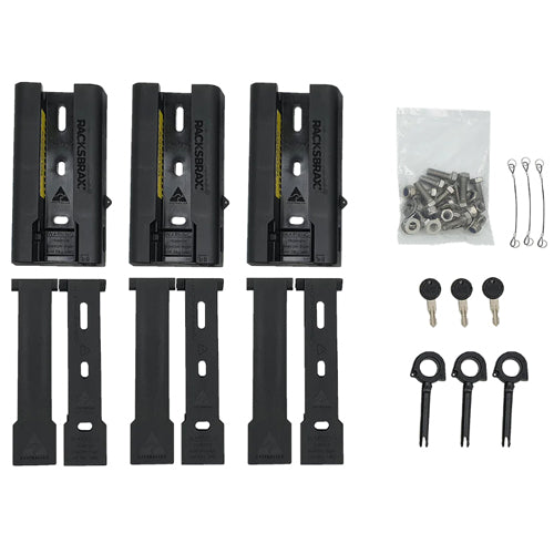 RacksBrax Quick Release XD Hitch 180 / 270 Awning Mounts (Triple) - RacksBrax - 9001