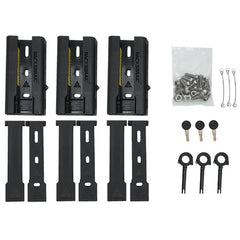 RacksBrax Quick Release XD Hitch 180 / 270 Awning Mounts (Triple) - RacksBrax - 9001