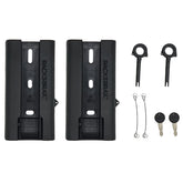 RacksBrax Quick Release XD Lockable Awning Wall Mounts - RacksBrax - 9011