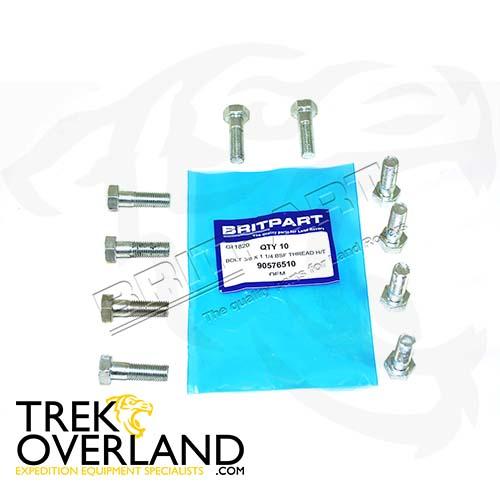 BOLT 3/8 X 1 1/4 BSF THREAD H/T - OEM - 90576510